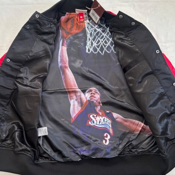 Philadelphia 76ers Allen Iverson Tribute Jacket from Mitchell & Ness